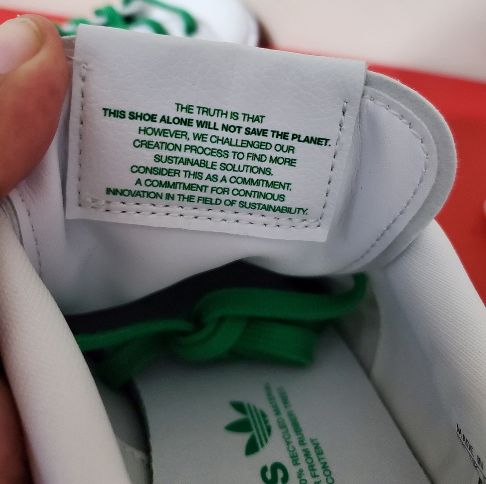 SOLD ADIDAS Stan Smith clean classics vegan - Picture 13 of 14